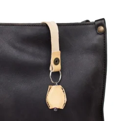 Aktówka - plecak biznesowy z certyfikowanej włoskiej skóry "Toscana" Czarny