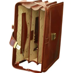 Aktówka dyplomatyczna ze skóry licowej "Wieliczka"