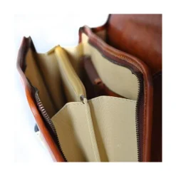 Aktówka ze skóry garbowanej roślinnie, "Leccio" B113B