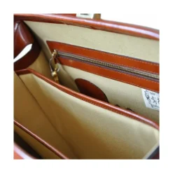 Aktówka ze skóry typu dyplomatycznego "Leonardo" R525G