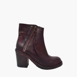 Botki Damskie skórzane "Tronchetto"