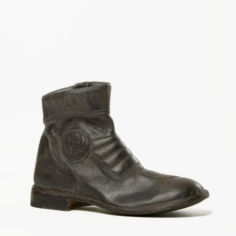 Botki męskie skórzane "Biker"