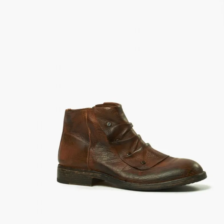 Botki męskie skórzane "Granducato" BR