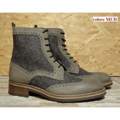 Botki męskie ze skóry "Damiano"