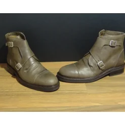 Botki męskie ze skóry "Ermanno"