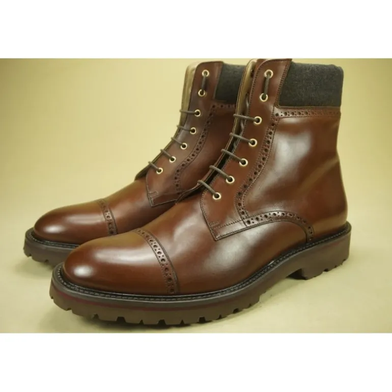 Botki męskie ze skóry "Londra"