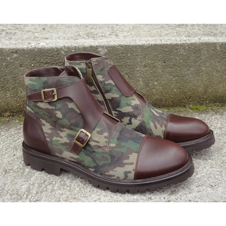 Botki męskie ze skóry "Stockholm"