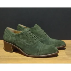 Buty damskie skórzane "Sabrina camoscio"