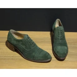 Buty damskie skórzane "Sabrina camoscio"