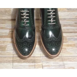 Buty damskie skórzane "Sabrina cordovan"