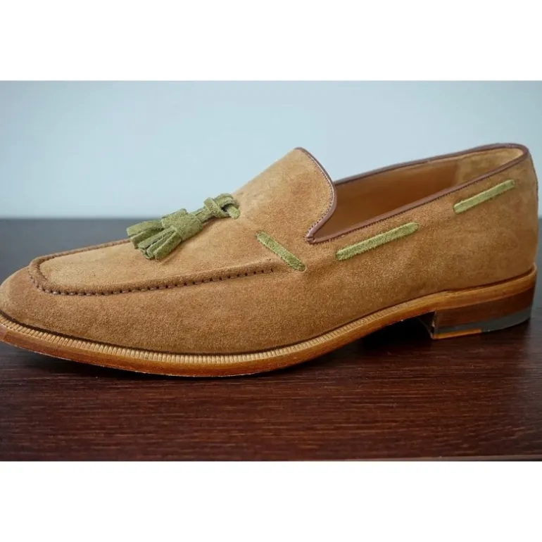 Buty męskie mokasyny ze skóry "Leandro"