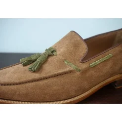 Buty męskie mokasyny ze skóry "Leandro"