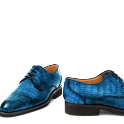 Buty męskie Skóra gładka z krokodyla