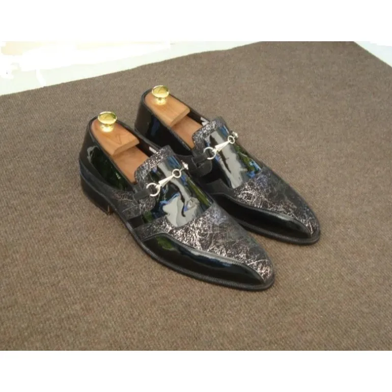 Buty męskie skórzane mokasyny "Arialdo"