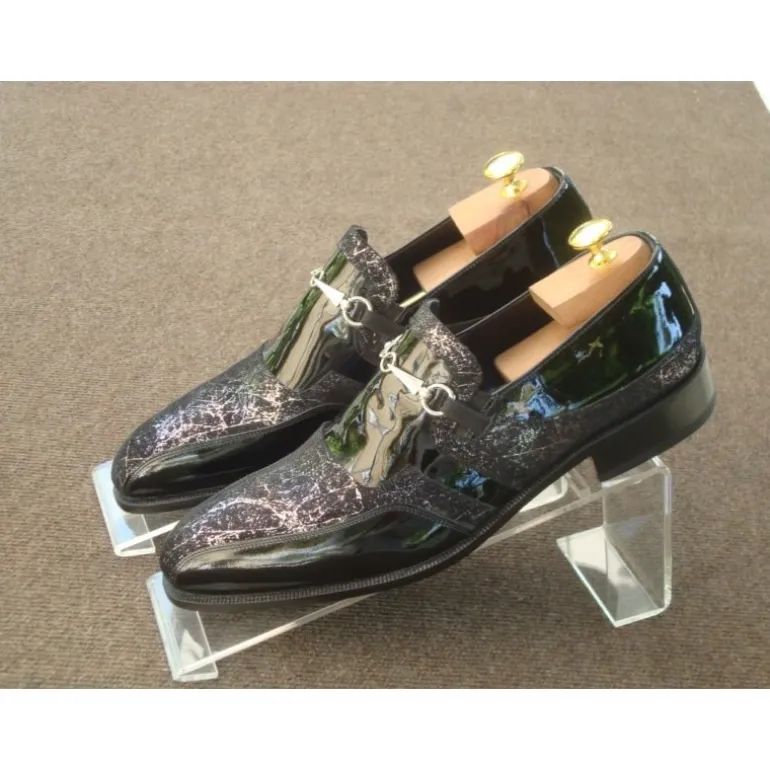 Buty męskie skórzane mokasyny "Arialdo"