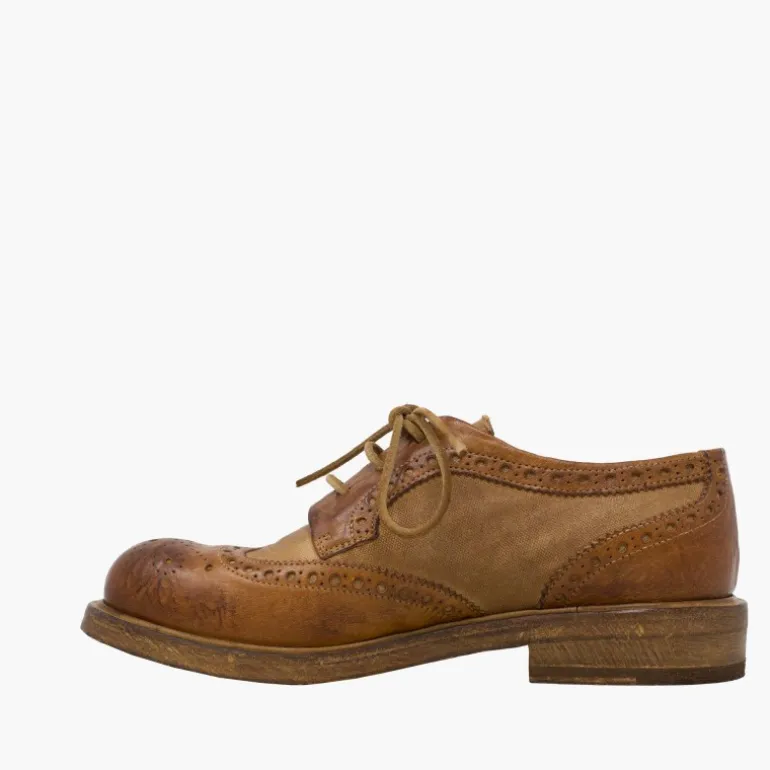 Buty męskie skórzane "Coda di Rondine"