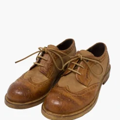 Buty męskie skórzane "Coda di Rondine"