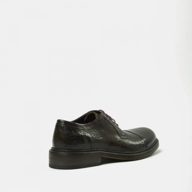 Buty męskie skórzane "Derby Punta Cucita"