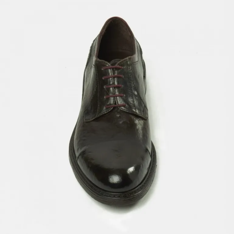 Buty męskie skórzane "Derby Punta Cucita"