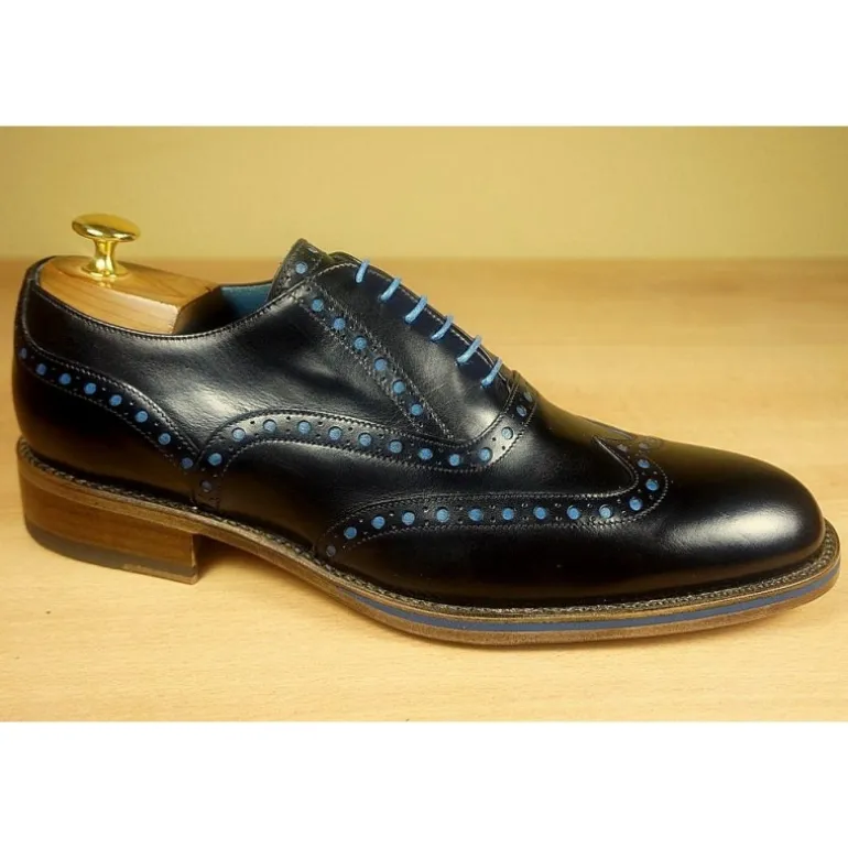 Buty męskie skórzane sznurowane "Patrignone"