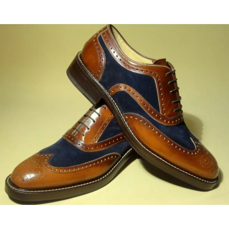 Buty męskie skórzane sznurowane "Pedogna"