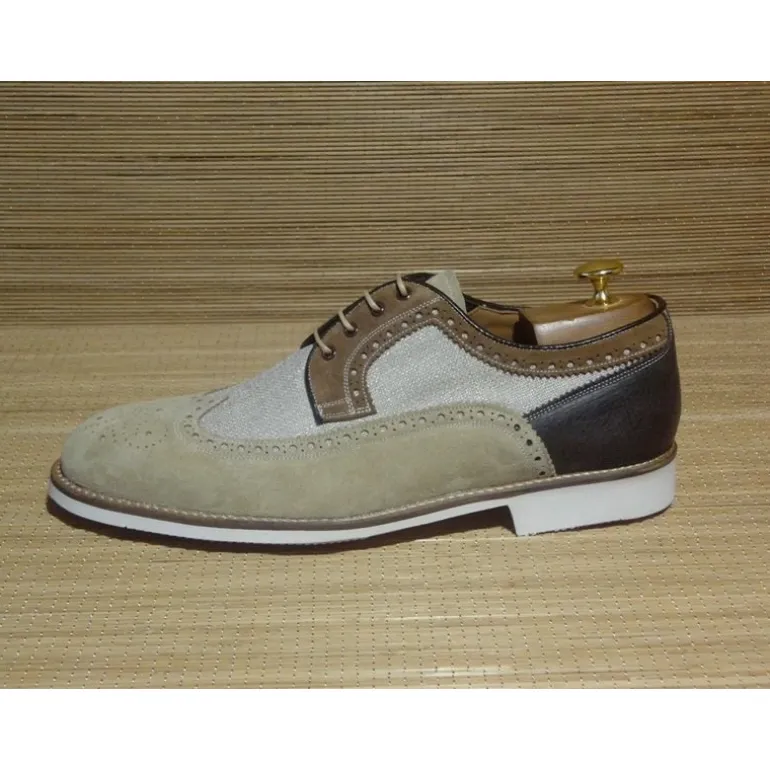 Buty męskie skórzane sznurowane "Brisa"