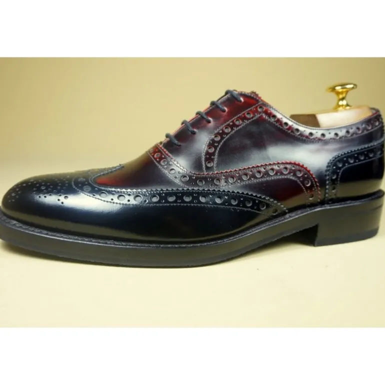 Buty męskie skórzane sznurowane "Resco"