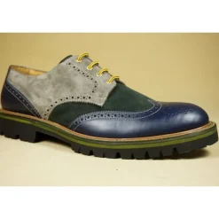 Buty męskie skórzane sznurowane "Gretano"