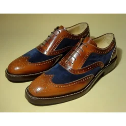 Buty męskie skórzane sznurowane "Pedogna"