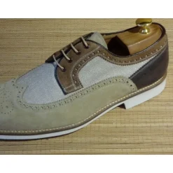 Buty męskie skórzane sznurowane "Brisa"