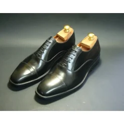 Buty męskie skórzane sznurowane "Riga"