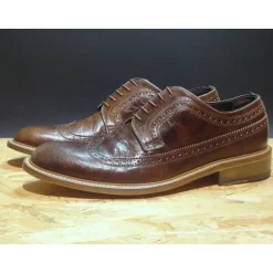 Buty męskie skórzane sznurowane "Roglio"