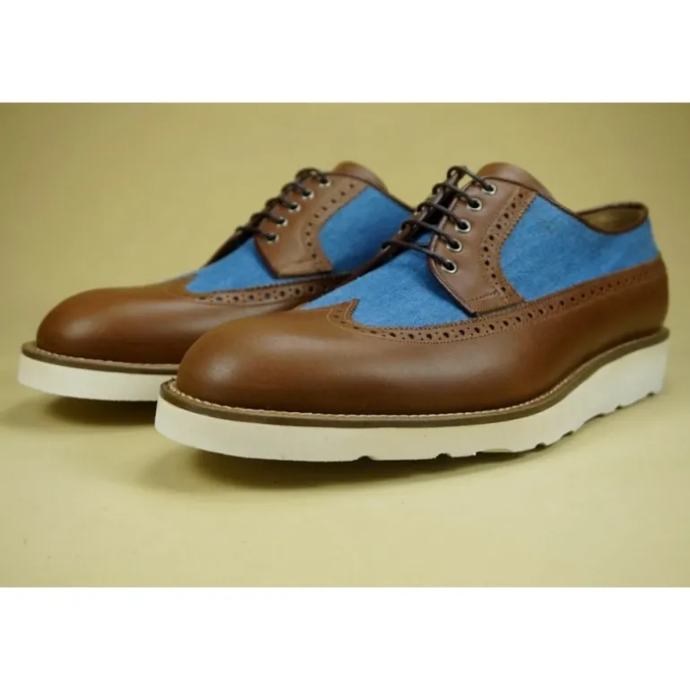 Buty męskie skórzane sznurowane "Vincio"