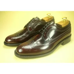 Buty męskie skórzane sznurowane "Cesare"