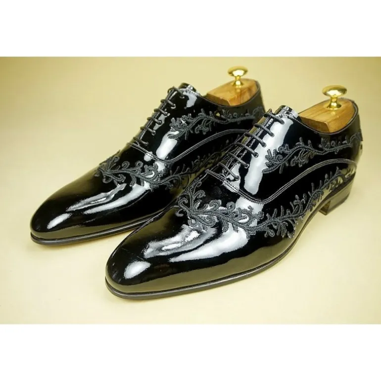 Buty męskie skórzane sznurowane "Ambrogio"