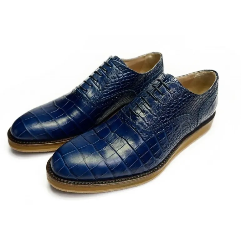 Buty męskie skórzane sznurowane "Verano"