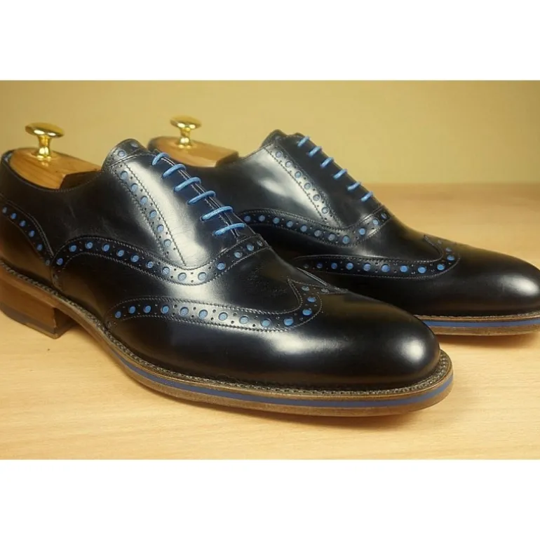 Buty męskie skórzane sznurowane "Patrignone"