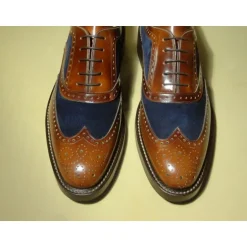 Buty męskie skórzane sznurowane "Pedogna"