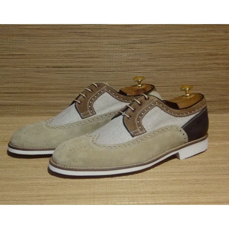 Buty męskie skórzane sznurowane "Brisa"