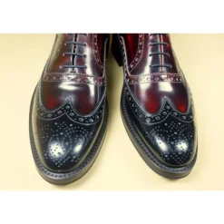 Buty męskie skórzane sznurowane "Resco"