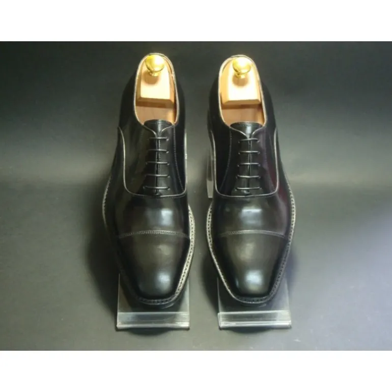 Buty męskie skórzane sznurowane "Riga"