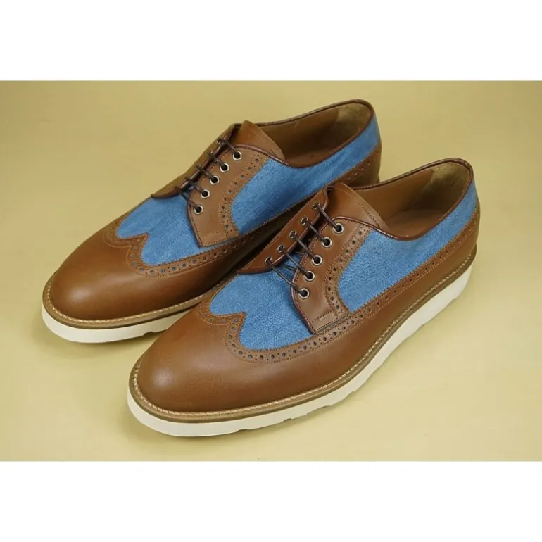 Buty męskie skórzane sznurowane "Vincio"