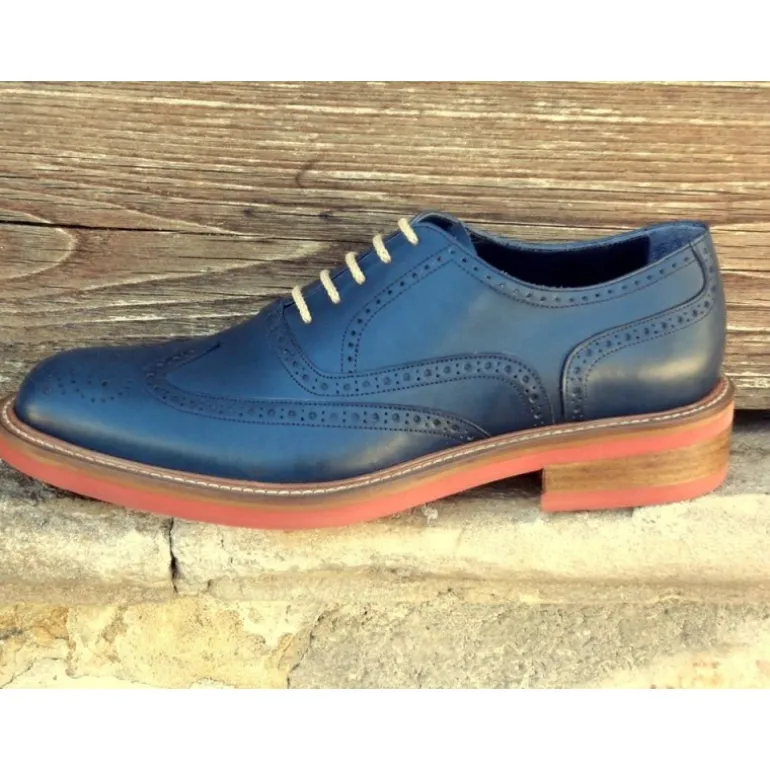 Buty męskie skórzane sznurowane "Baldassarre"