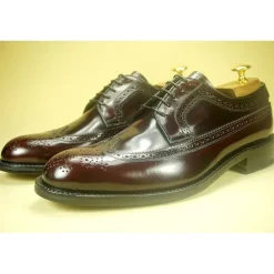 Buty męskie skórzane sznurowane "Cesare"