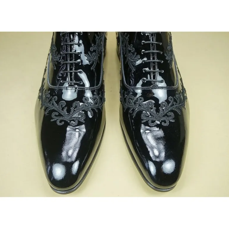 Buty męskie skórzane sznurowane "Ambrogio"