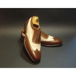 Buty męskie skórzane sznurowane "Anicino"