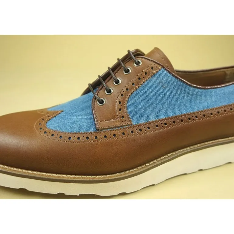 Buty męskie skórzane sznurowane "Vincio"