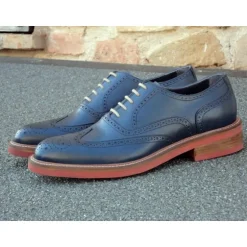 Buty męskie skórzane sznurowane "Baldassarre"