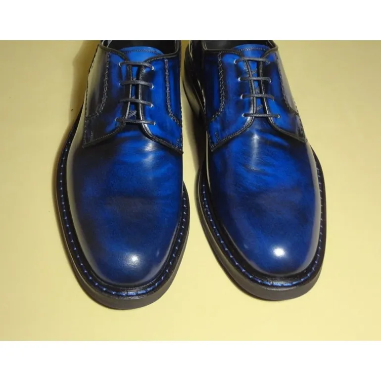 Buty męskie skórzane sznurowane "Fabio"