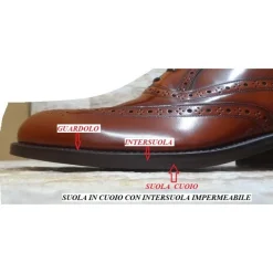 Buty męskie skórzane sznurowane "Bruno"